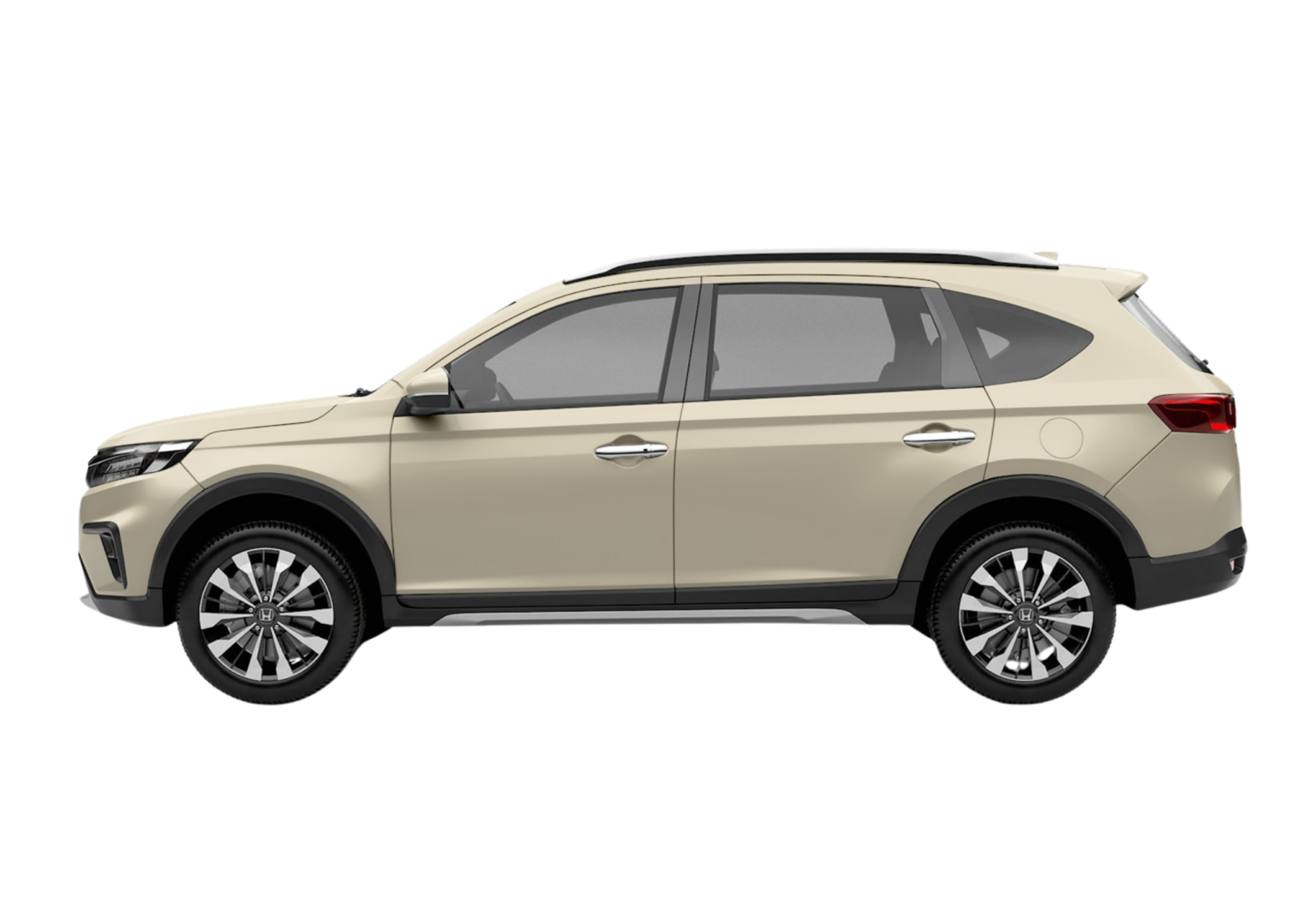 Honda BR-V side profile — 0 Down Payment promo at Honda Cars Pasig