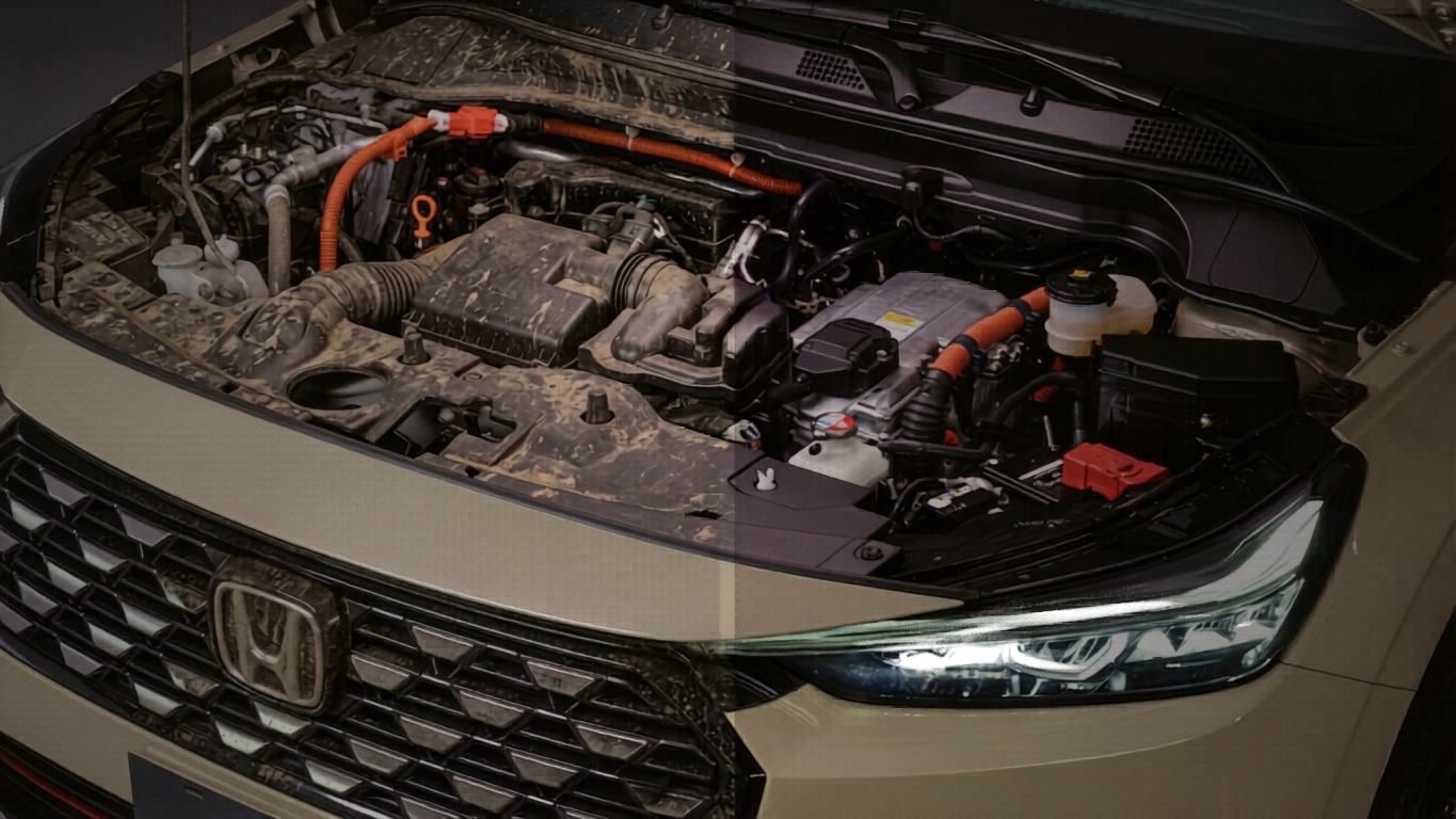 Honda Cars Value Added Services — Engine Wash and Detailing