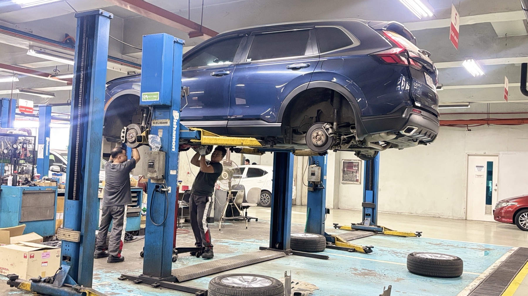 Honda Oil Change and PMS Service